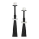 Uttermost Ebon Glow Floor Candleholders Set/2 UT-18231
