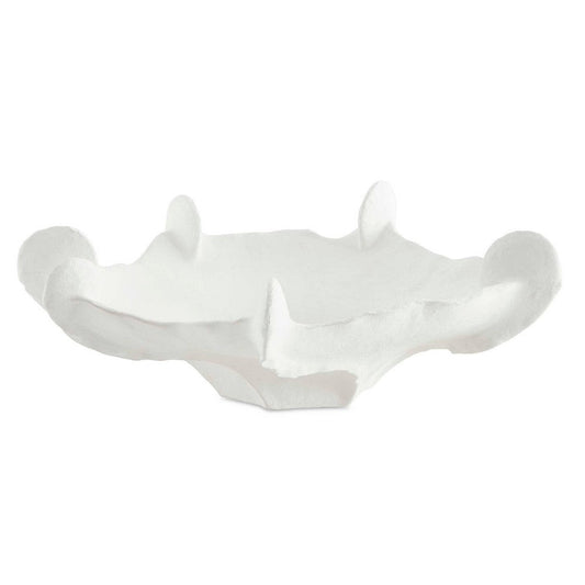 Uttermost Coral Mirage White Outdoor Bowl