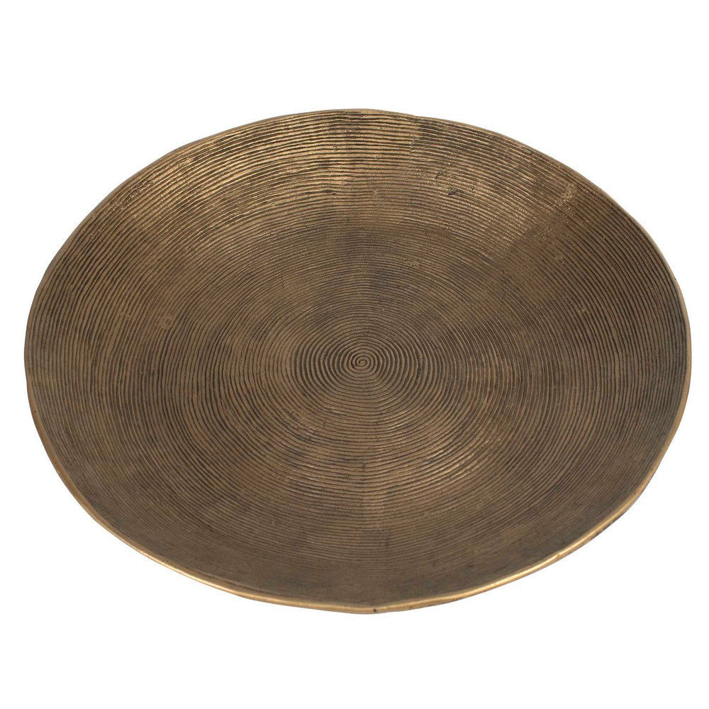 Uttermost Stratum Round Brass Bowls Set/2