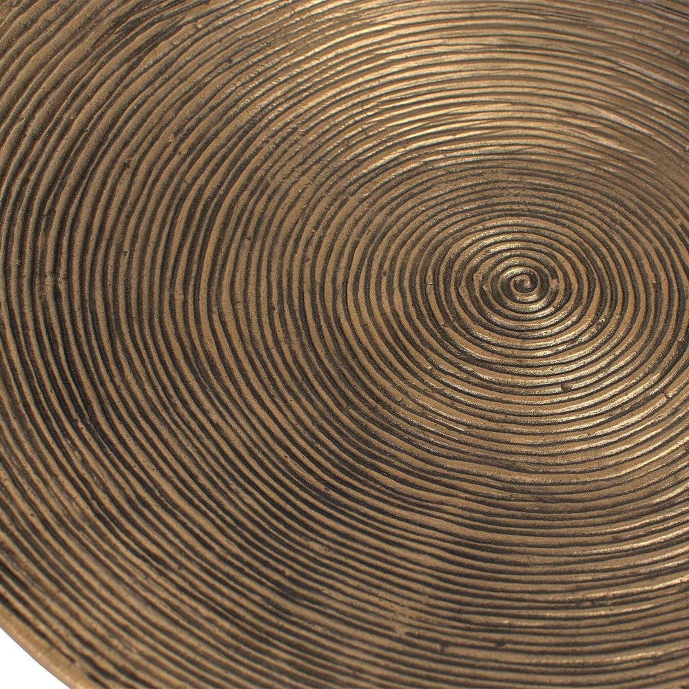 Uttermost Stratum Round Brass Bowls Set/2