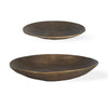 Uttermost Stratum Round Brass Bowls Set/2