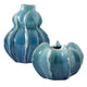 Uttermost Ocean Wave Outdoor Glazed Vases Set/2 UT-18263