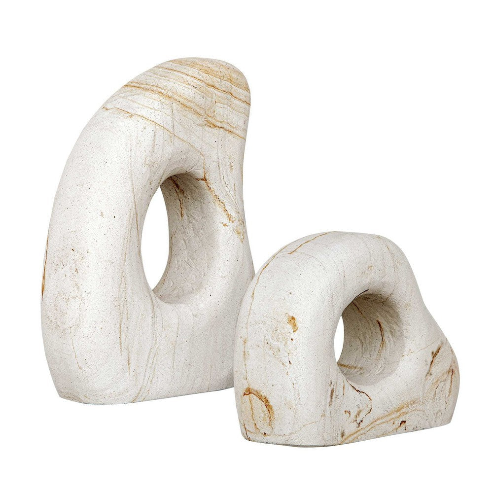 Uttermost Stone Flow Outdoor Sculptures Set/2 UT-18265