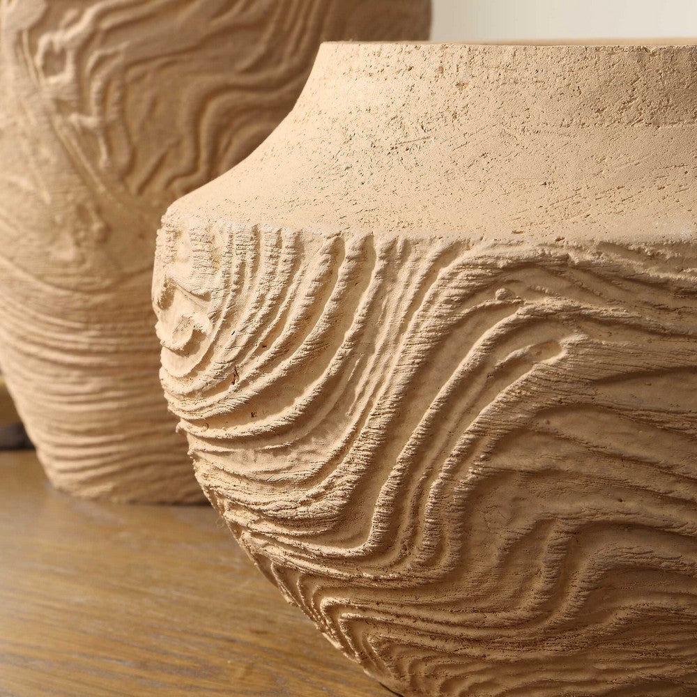 Uttermost Sandstone Flow Small Terracotta Vase