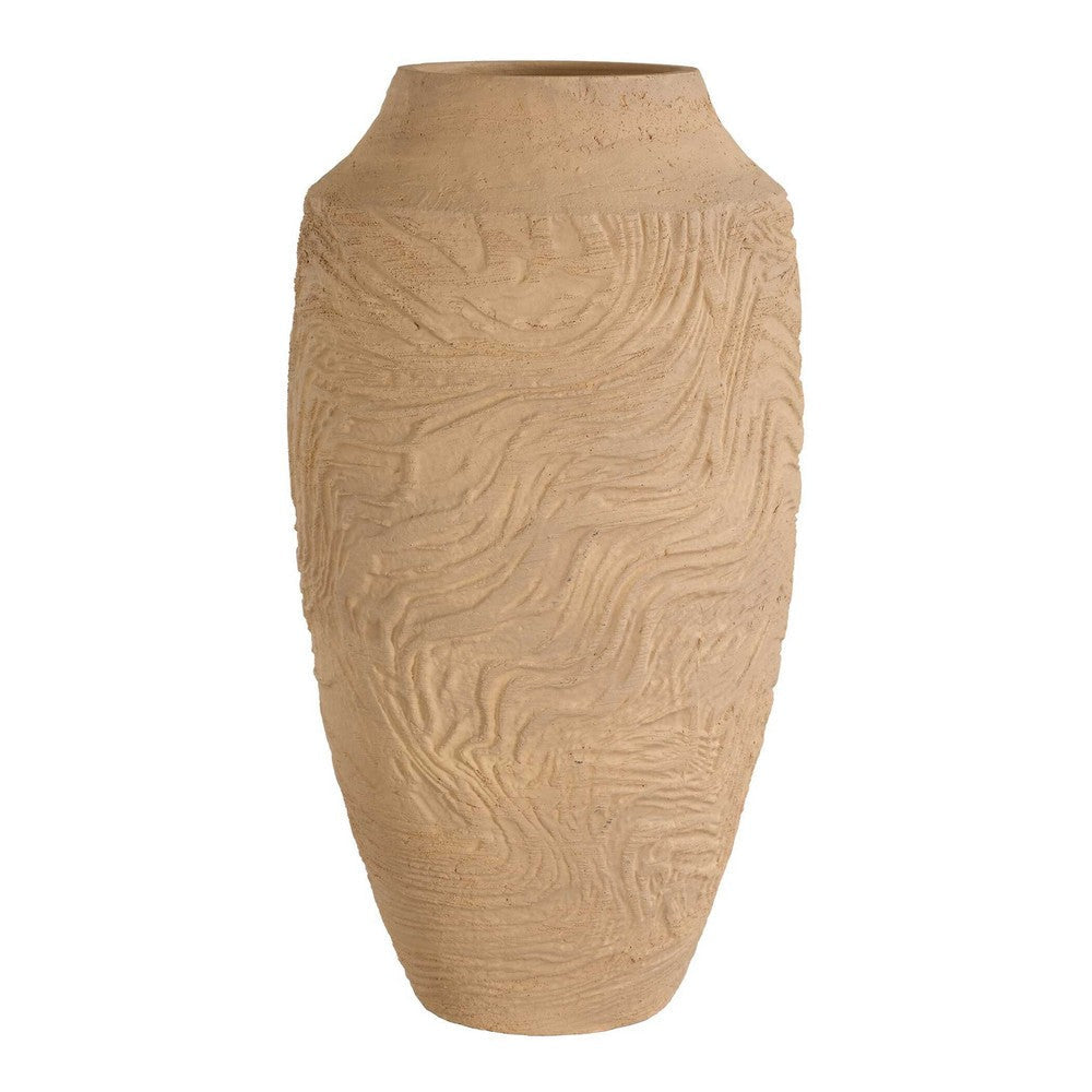 Uttermost Sandstone Flow Large Terracotta Vase