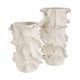 Uttermost Ripple Crest White Vases Set/2