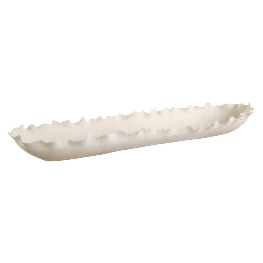 Uttermost Ripple Crest White Bowl UT-18269