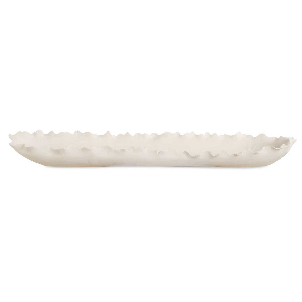 Uttermost Ripple Crest White Bowl UT-18269