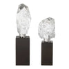 Uttermost Crystal Peak Sculptures Set/2