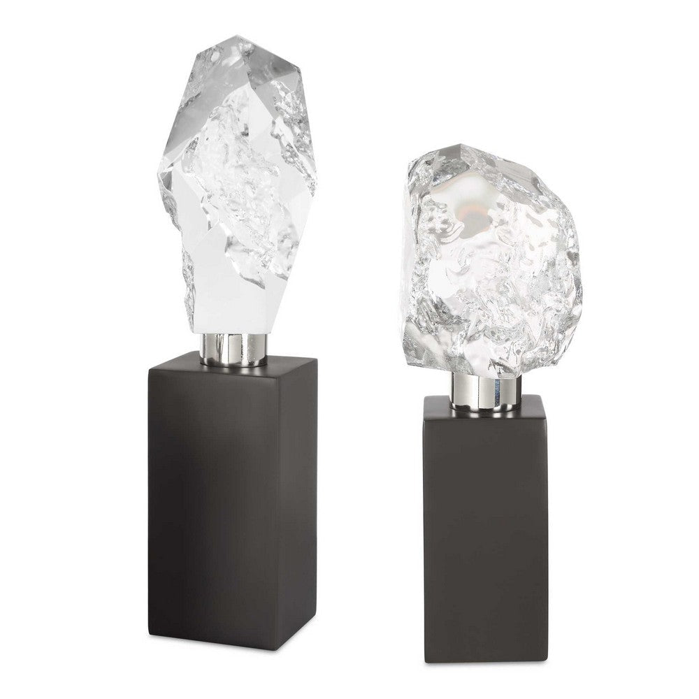 Uttermost Crystal Peak Sculptures Set/2 UT-18270