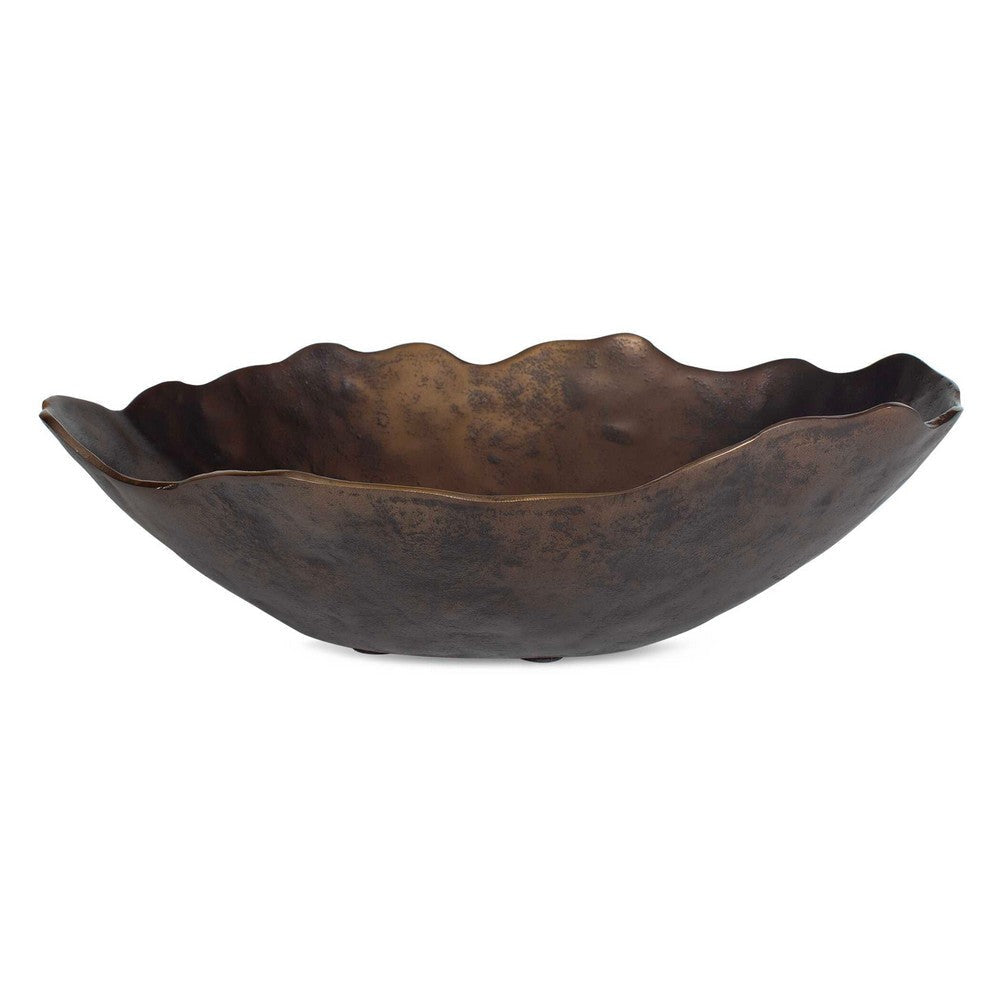 Uttermost Obscura Bronze Outdoor Bowl