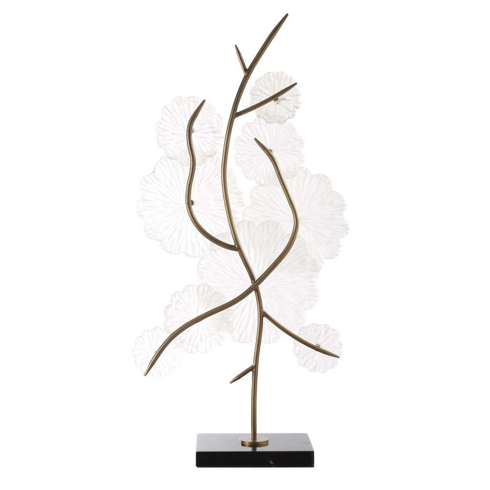 Uttermost Glass Garden Table Sculpture UT-18280