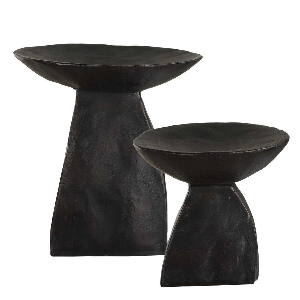 Uttermost Shadow Pedestal Bowls Set/2
