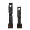 Uttermost Cipher Black Wood Totems Set/2
