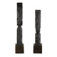 Uttermost Cipher Black Wood Totems Set/2 UT-18282