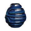 Uttermost Helix Swirl Blue Outdoor Vase UT-18285