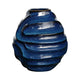 Uttermost Helix Swirl Blue Outdoor Vase UT-18285