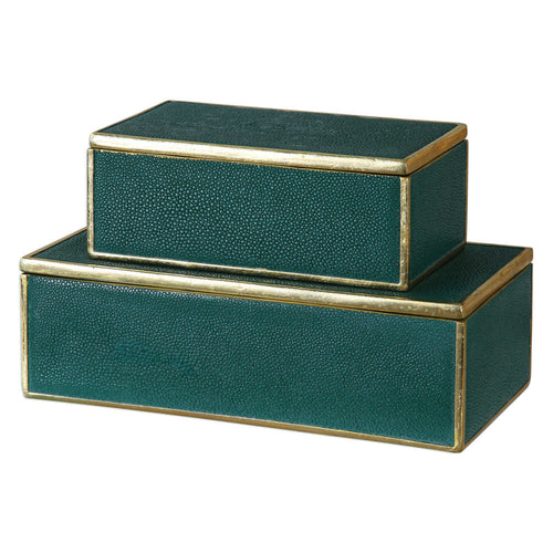 Karis - 11.75 inch Box (Set of 2) - 11.75 inches wide by 6 inches deep