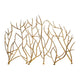 Gold Branches - 47 inch Decorative Fireplace Screen - 47 inches Wide by 6.3 inches deep