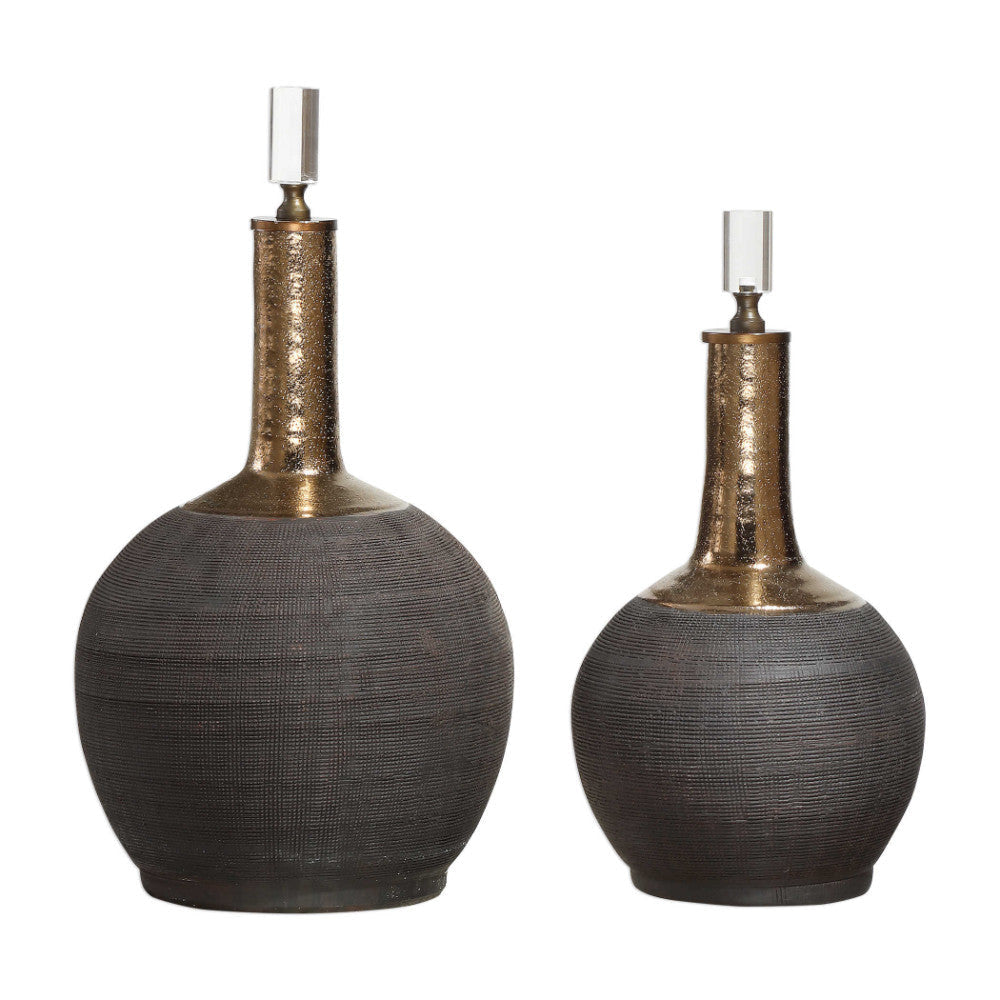 Uttermost 18923 Arnav Bottles S/2