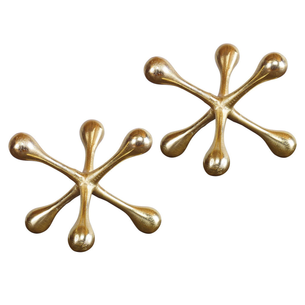 Uttermost Harlan Brass Objects Set/2 By Casagear Home