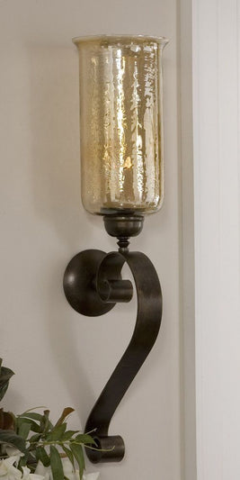 Joselyn - 30 inch Candle Wall Sconce - 7 inches Wide by 8.5 inches deep
