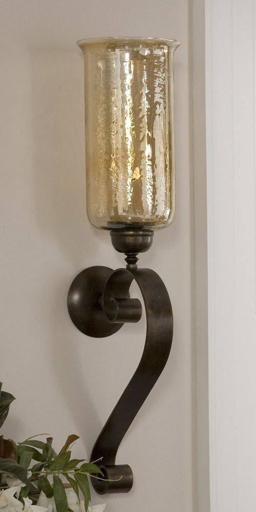 Joselyn - 30 inch Candle Wall Sconce - 7 inches Wide by 8.5 inches deep