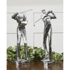 Uttermost Practice Shot Metallic Statues Set/2 By Casagear Home UT-19675