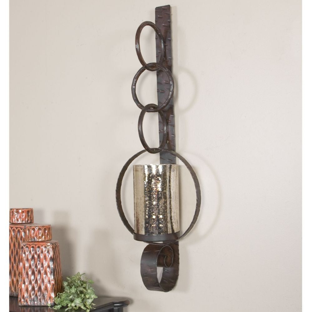 Uttermost Falconara Metal Wall Sconce By Casagear Home UT-19850