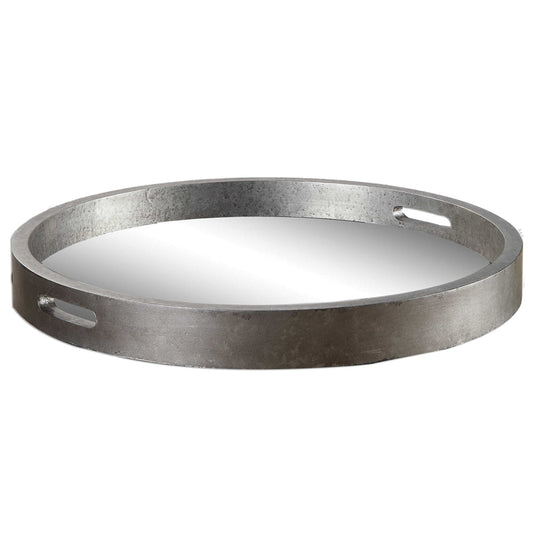Bechet - 2.38 inch Round Tray - 22.13 inches wide by 22.13 inches deep