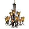 Uttermost Vetraio 9Lt Oil Rubbed Bronze Chandelier By Casagear Home