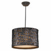 Uttermost Alita Aged Black Drum Pendant By Casagear Home