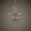 Uttermost Valka 6 Light Crystal Chandelier By Casagear Home UT-21288