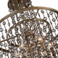 Uttermost Valka 6 Light Crystal Chandelier By Casagear Home UT-21288