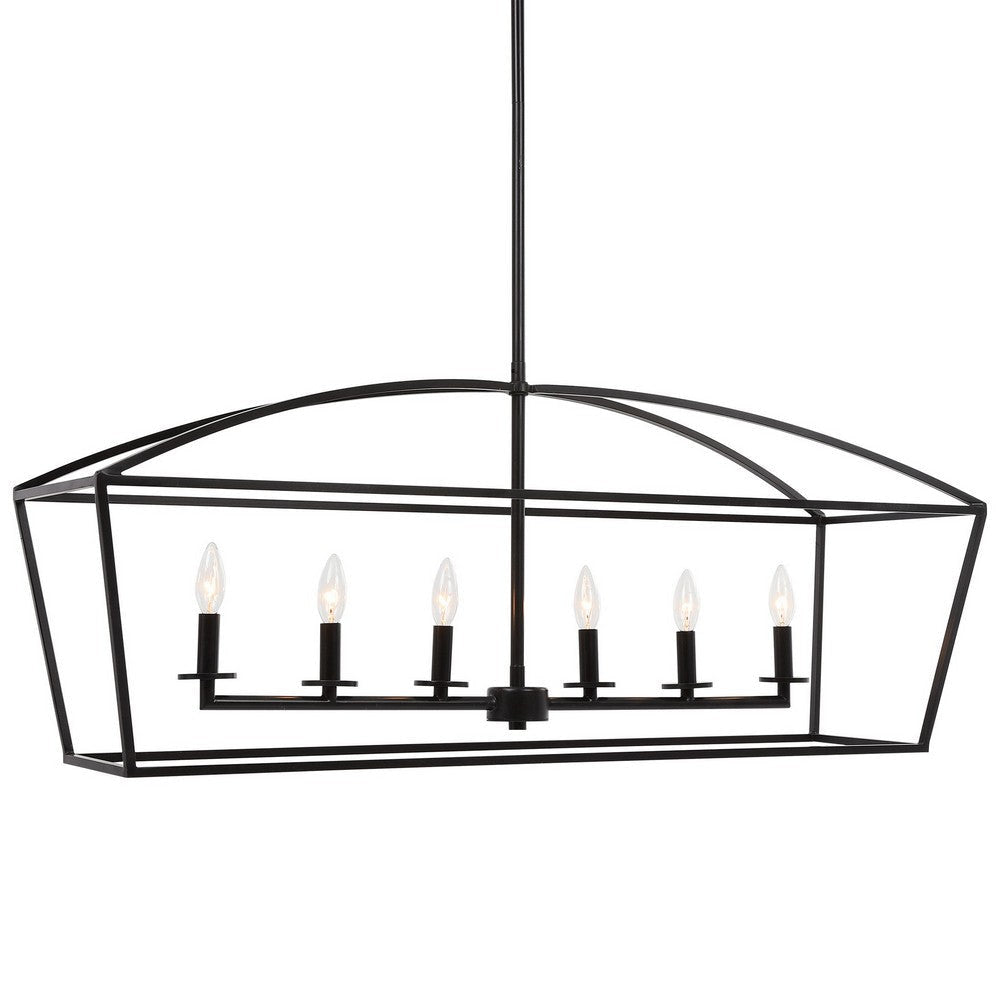 Uttermost Clayton - 6 Light Linear Chandelier