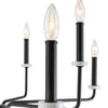 Uttermost Ebony - 8 Light Chandelier-20.88 Inches Tall and 34 Inches Wide UT-21353