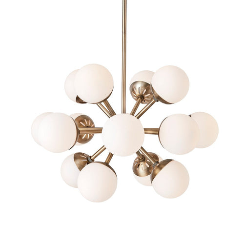 Uttermost Droplet - 16 Light Chandelier-17.13 Inches Tall and 28.13 Inches Wide