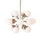 Uttermost Droplet - 16 Light Chandelier-17.13 Inches Tall and 28.13 Inches Wide