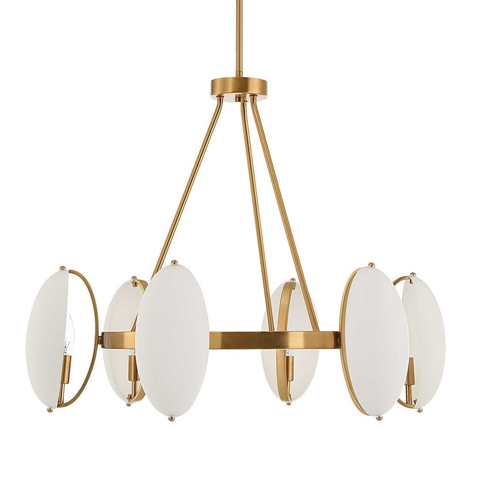 Uttermost Oviform 6 Light Round Chandelier UT-21379
