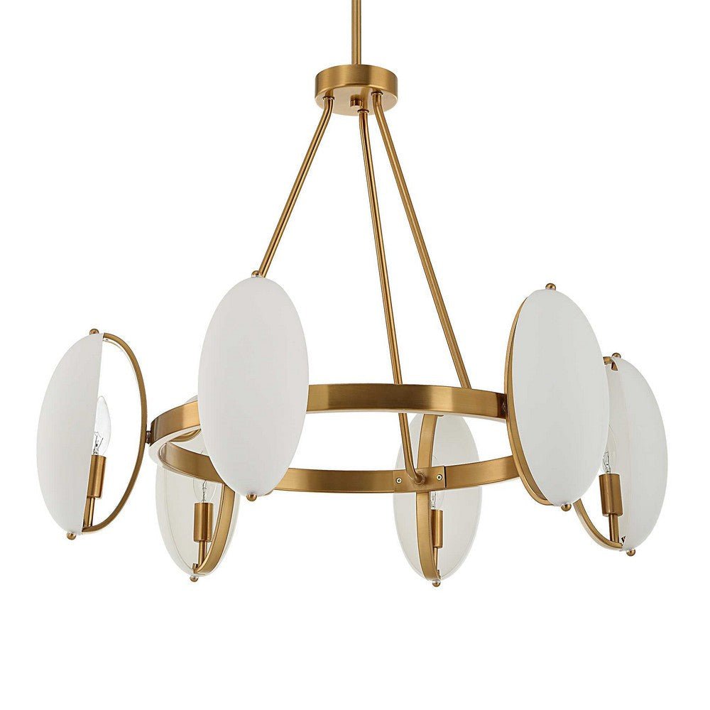 Uttermost Oviform 6 Light Round Chandelier UT-21379