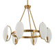 Uttermost Oviform 6 Light Round Chandelier UT-21379