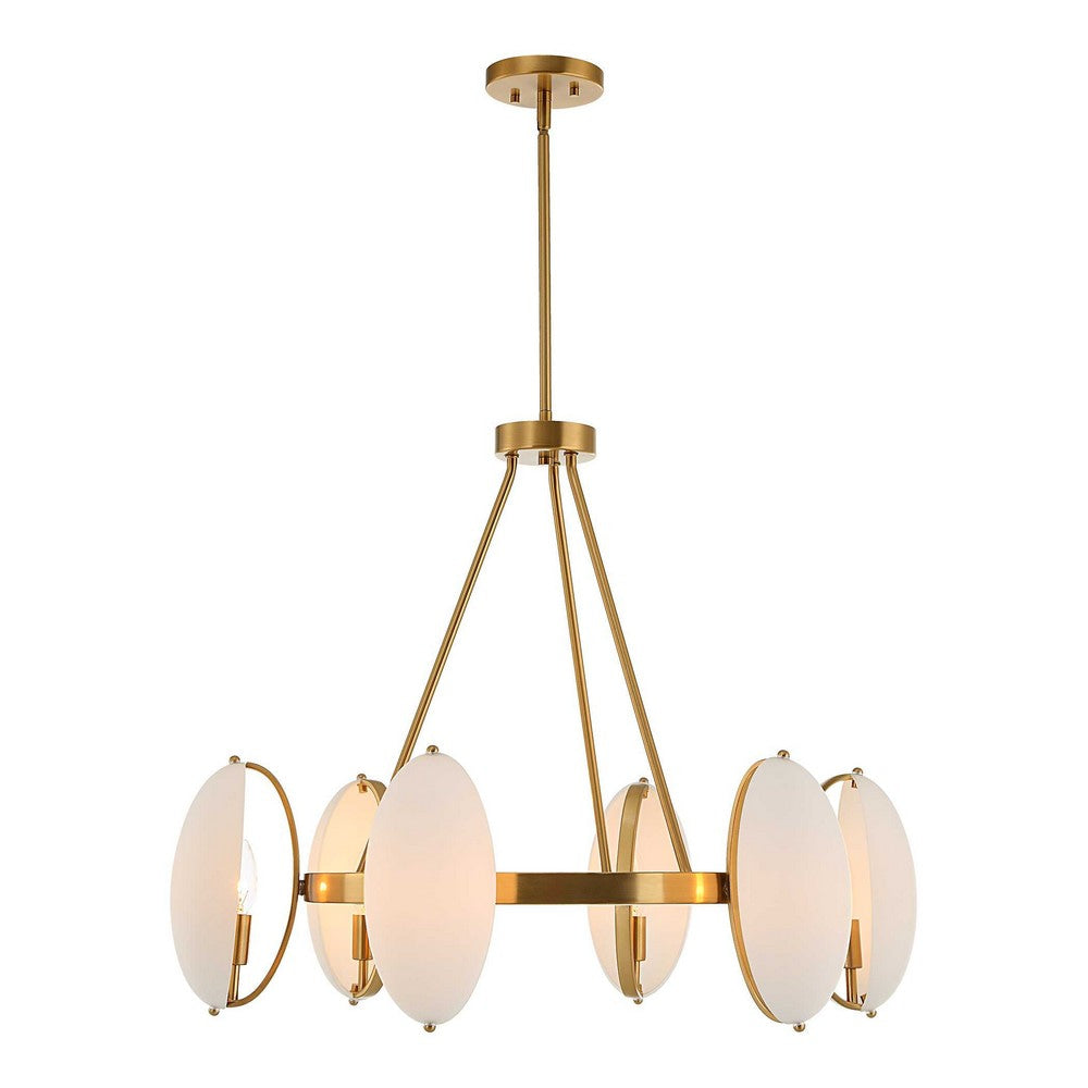Uttermost Oviform 6 Light Round Chandelier UT-21379