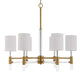 Uttermost Welkin 6 Light Modern Chandelier UT-21380