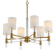 Uttermost Welkin 6 Light Modern Chandelier