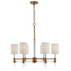 Uttermost Welkin 6 Light Modern Chandelier UT-21380
