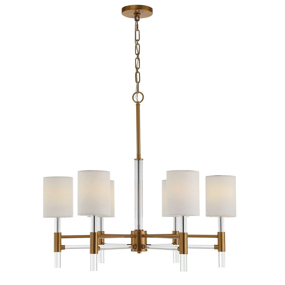 Uttermost Welkin 6 Light Modern Chandelier UT-21380