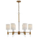 Uttermost Welkin 6 Light Modern Chandelier UT-21380