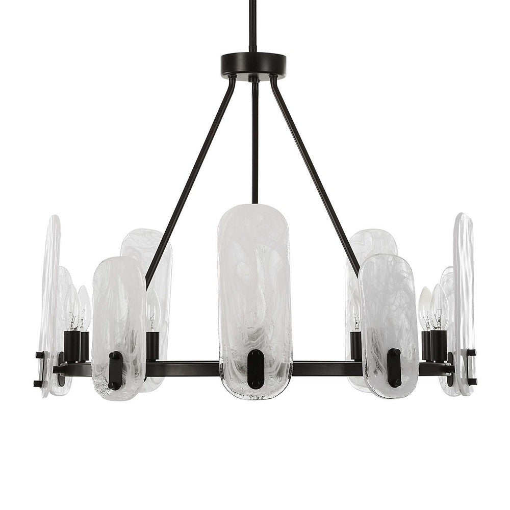 Uttermost Ellipse 10 Light Dark Bronze Chandelier UT-21381