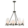 Uttermost Ellipse 10 Light Dark Bronze Chandelier UT-21381