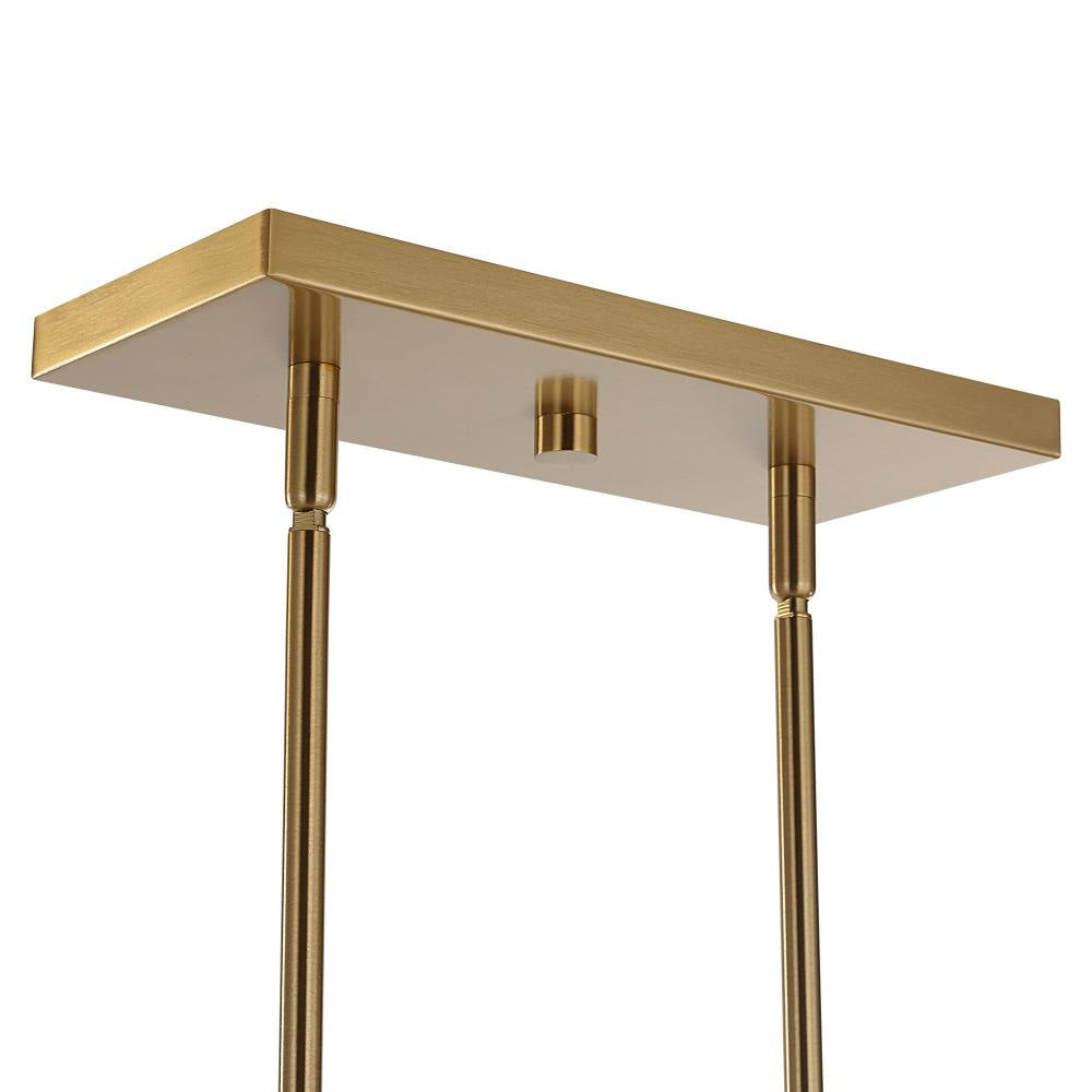 Uttermost 21388 Awyr - 8 Light Linear Chandelier-16.5 Inches Tall and 43.5 Inches Wide UT-21388